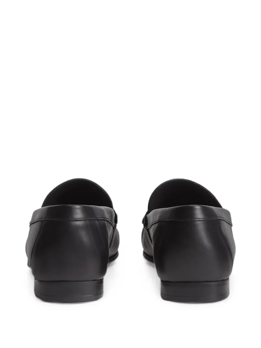 TH Monogram logo-plaque leather penny loafers 6