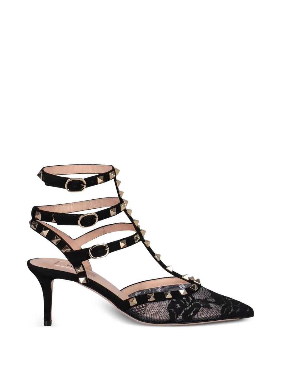 кружевные туфли Rockstud 65 с заклепками 4
