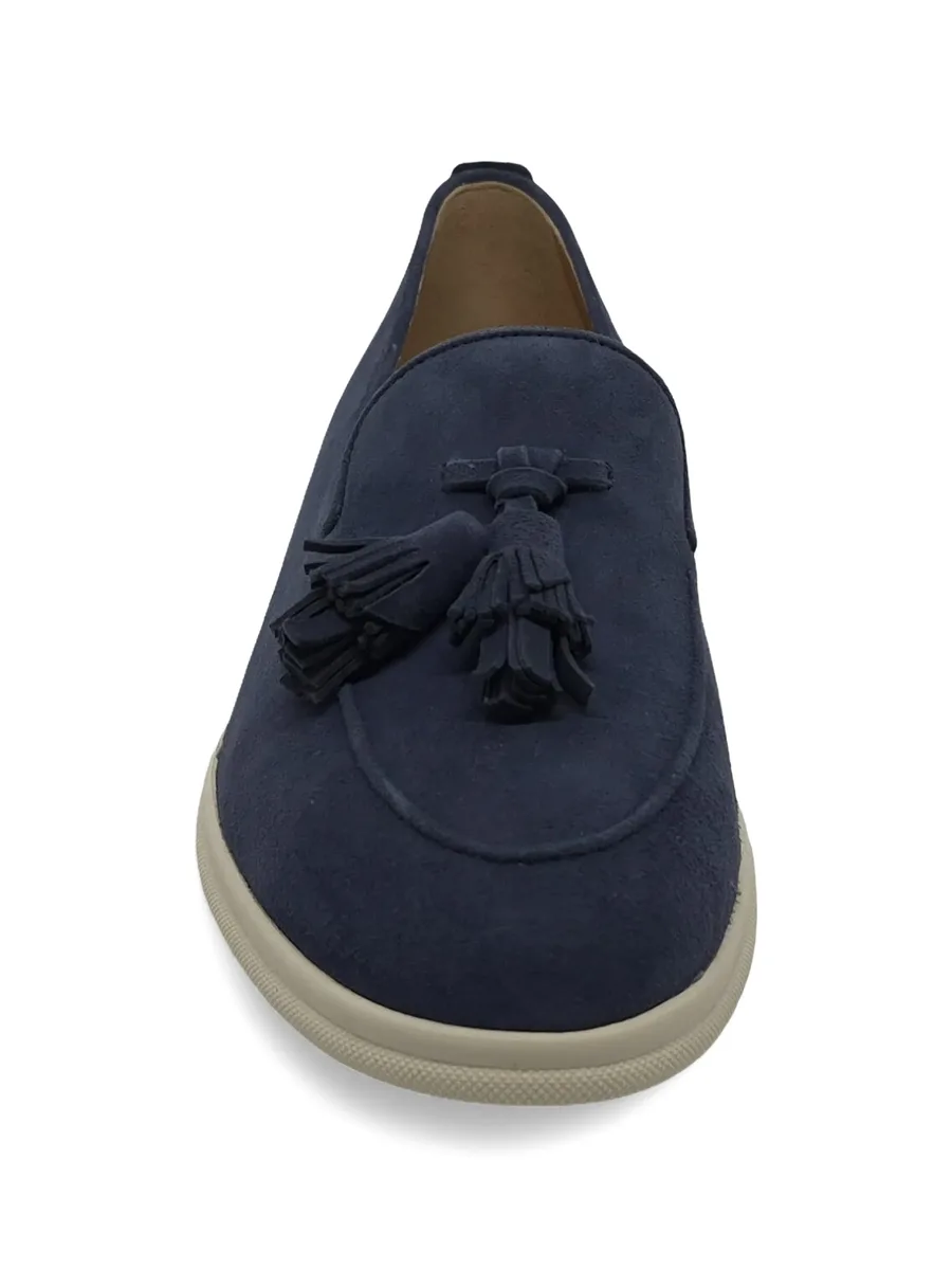 tassel-detail suede loafers 7