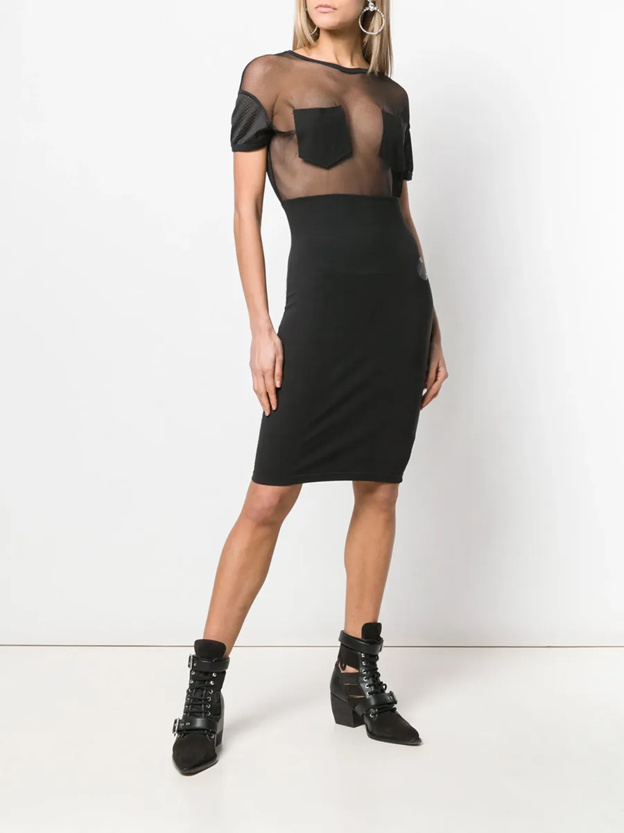 прозрачное платье Junior Gaultier 3