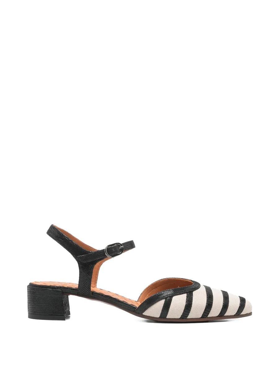 Haler striped heeled pumps 2