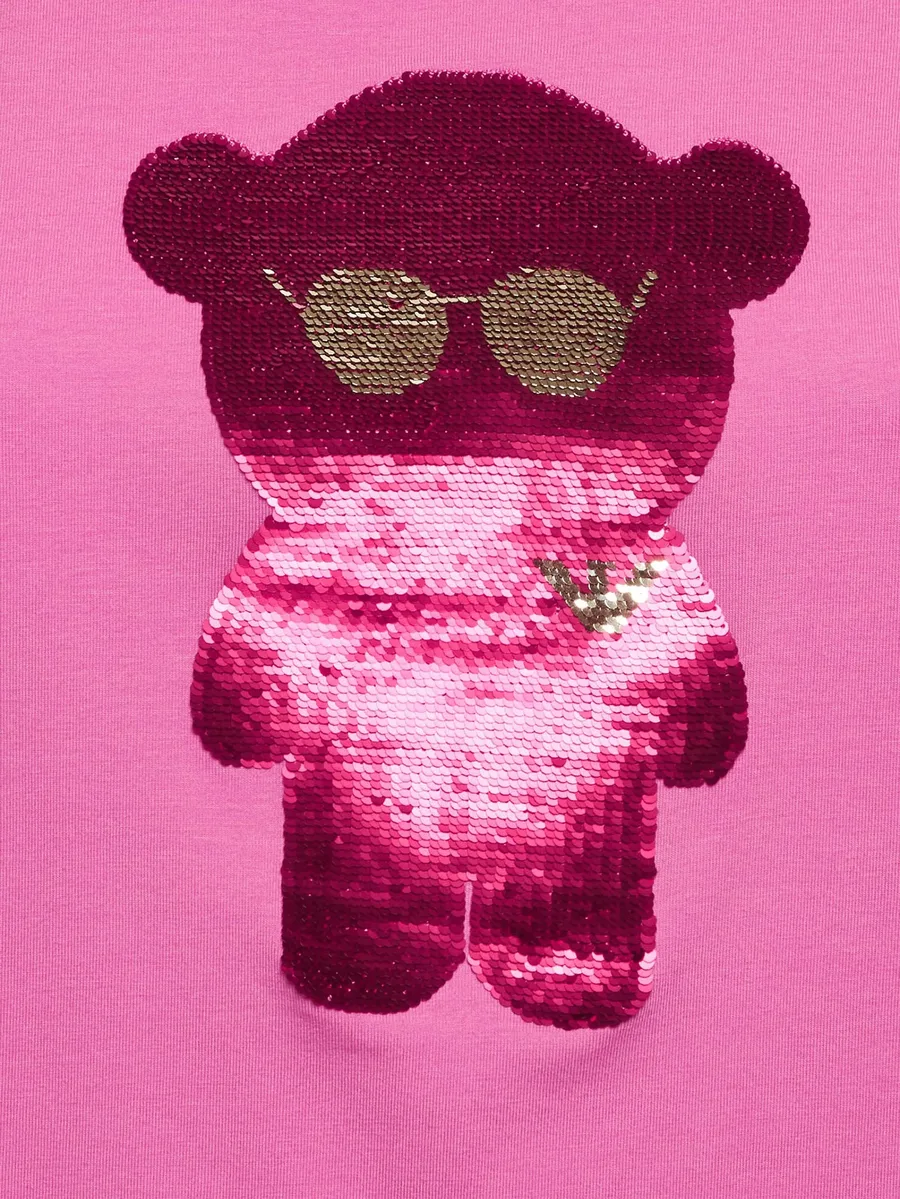 Teddy sequin-embellished T-shirt 5