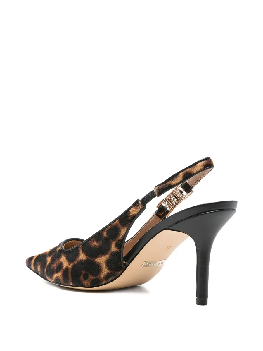 85mm slingback leopard pumps 5