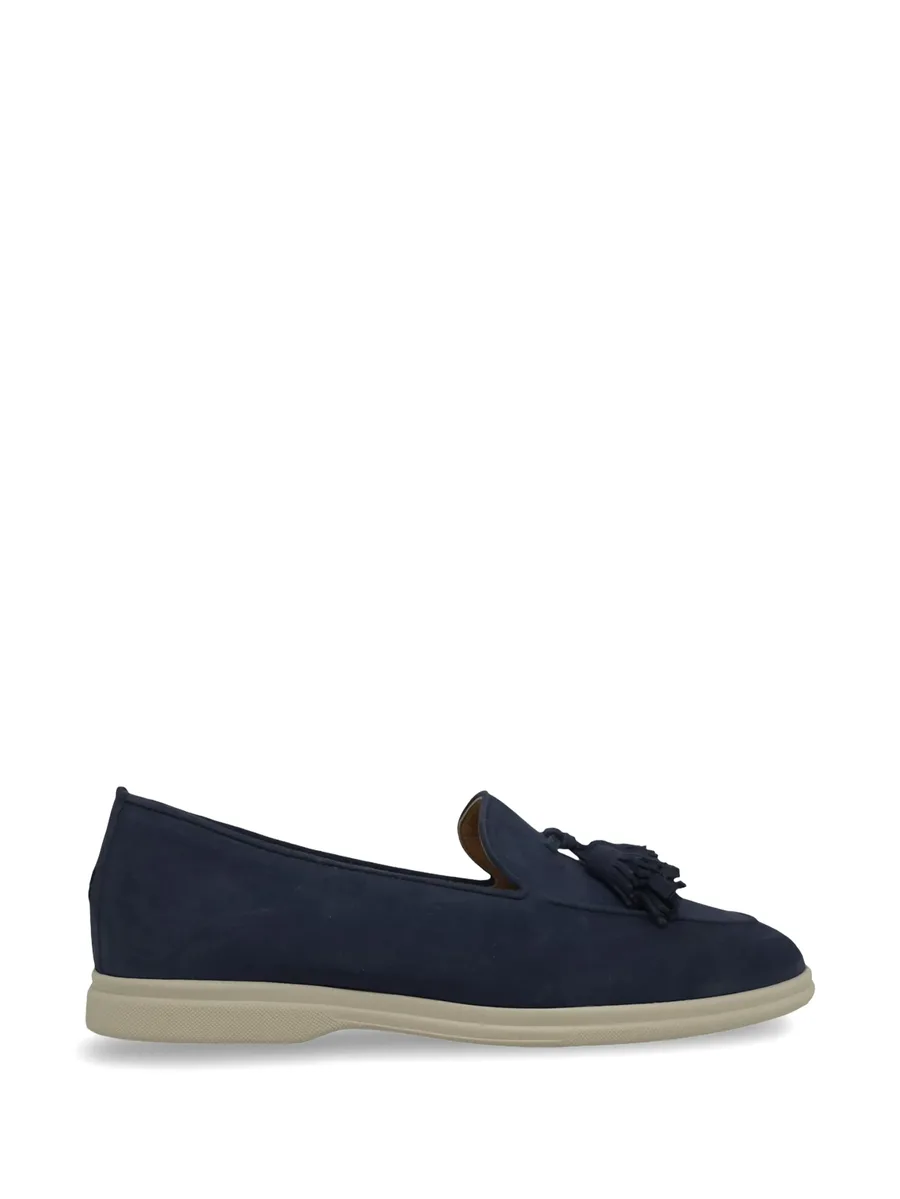 tassel-detail suede loafers 2