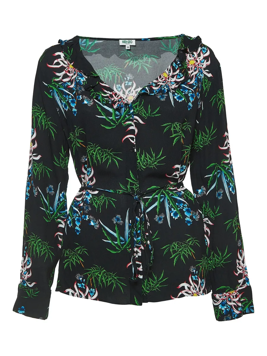 2024 Floral Bamboo Viscose Top 2