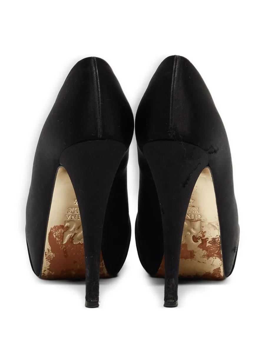 pre-owned 125mm platform pumps 5