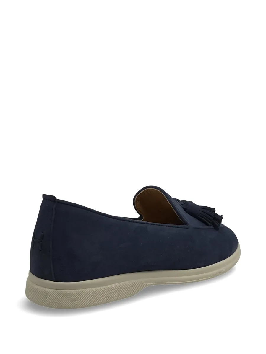 tassel-detail suede loafers 9