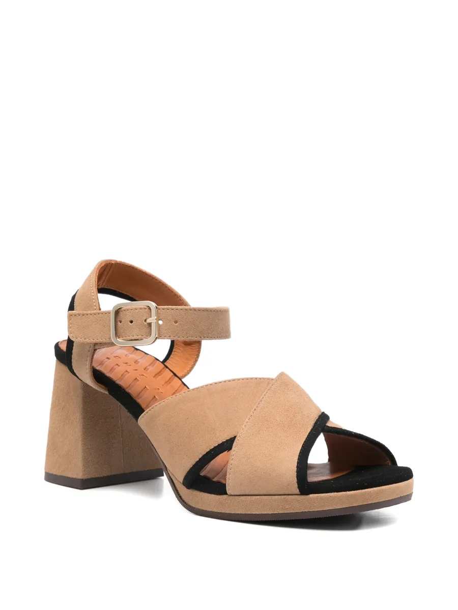 criss-cross buckle sandals 4