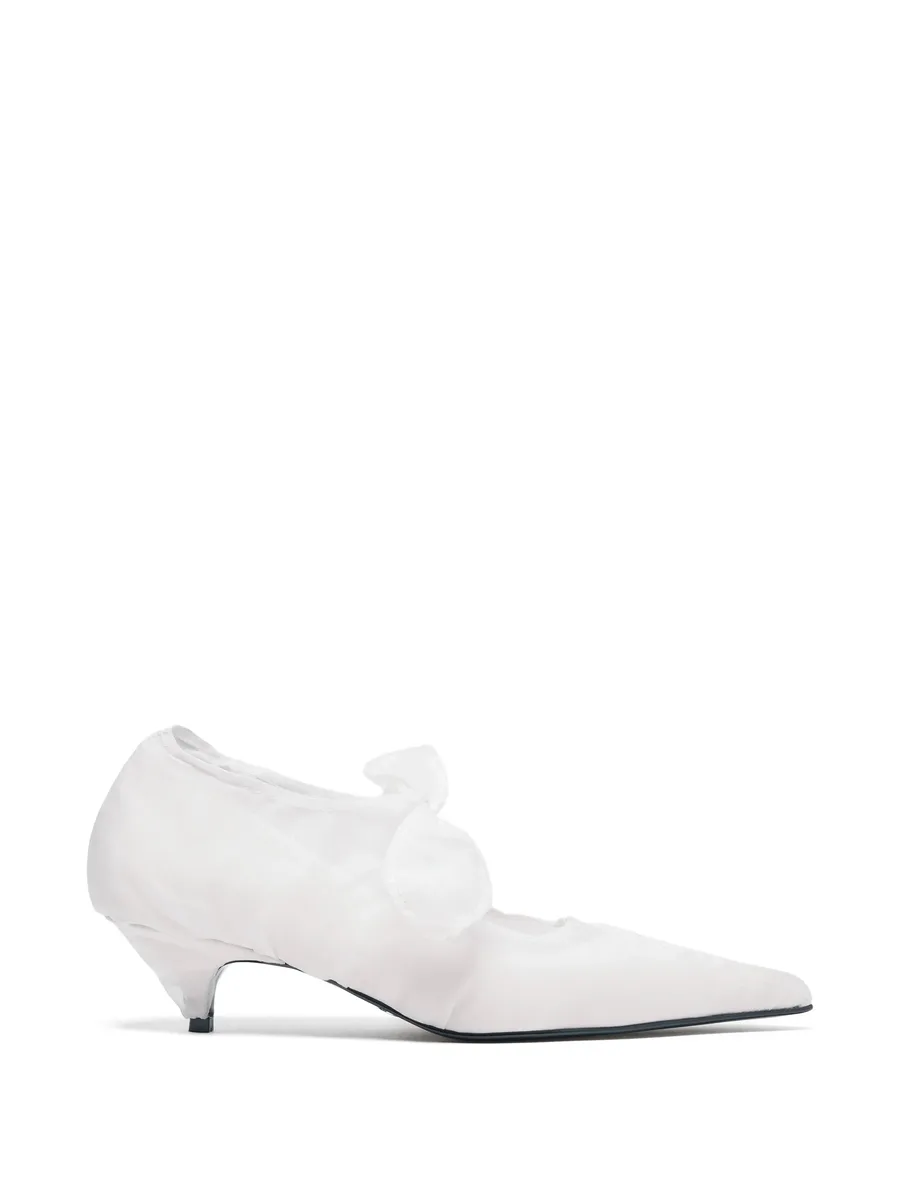 Slash organza pumps 2