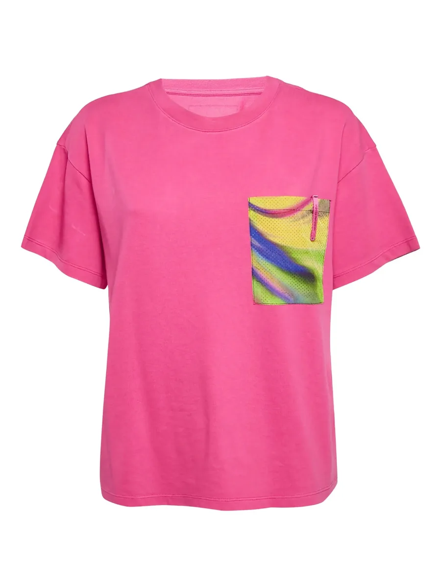 crew-neck cotton T-shirt 1