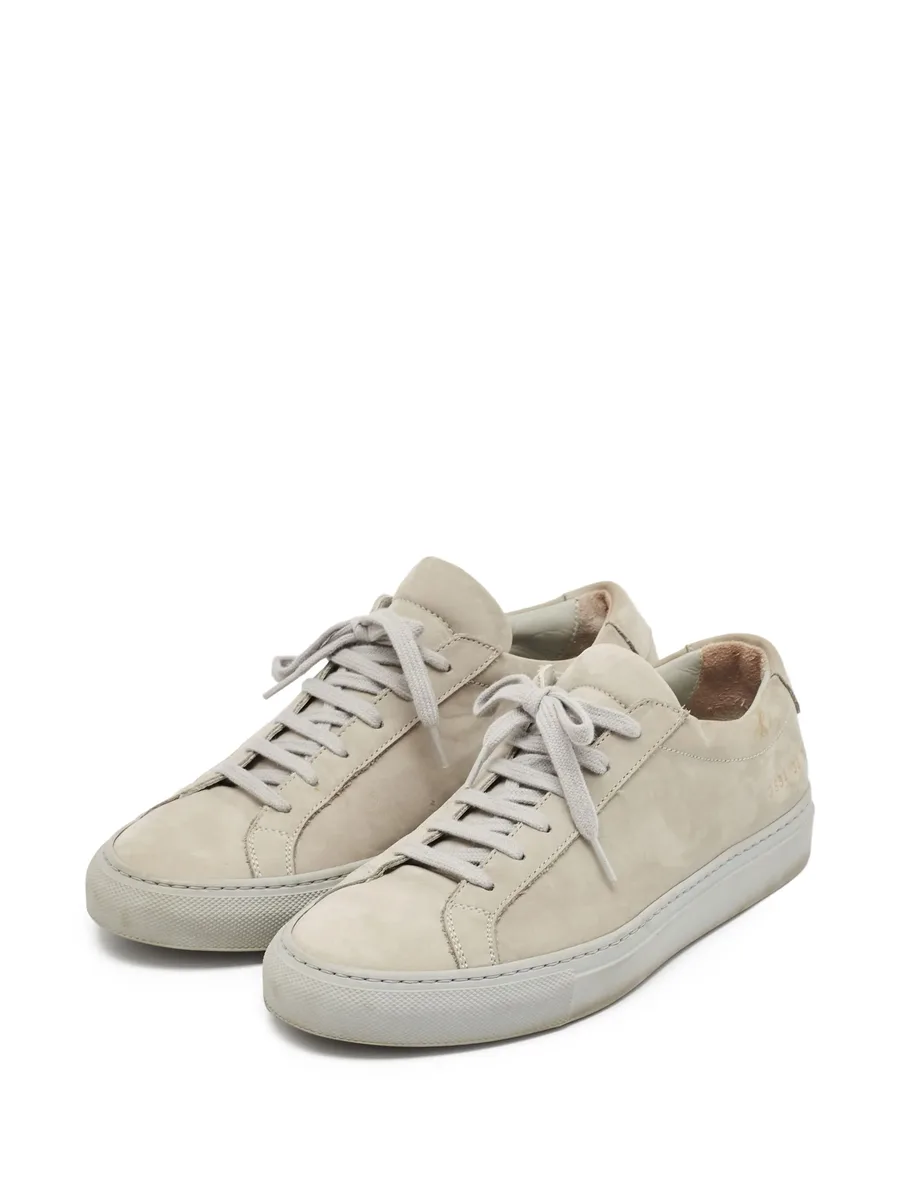 pre-owned Achilles suede sneakers 5