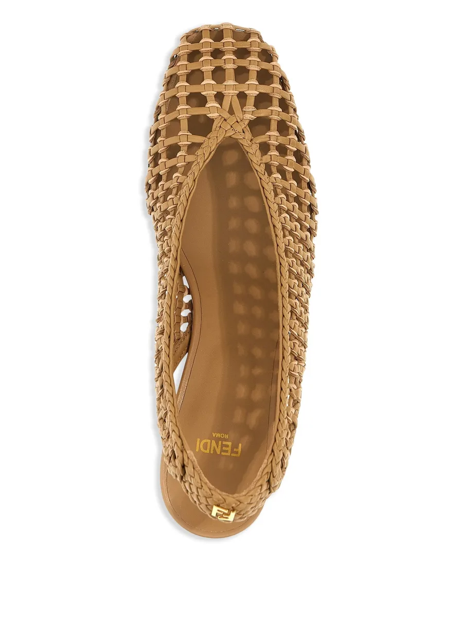 46mm woven slingback pumps 8