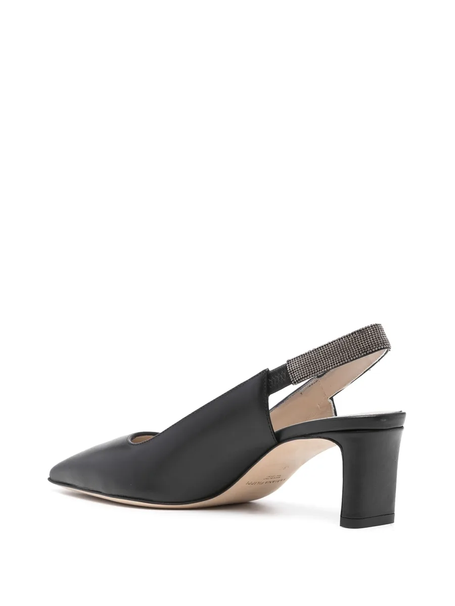 crystal-embellished leather pumps 5