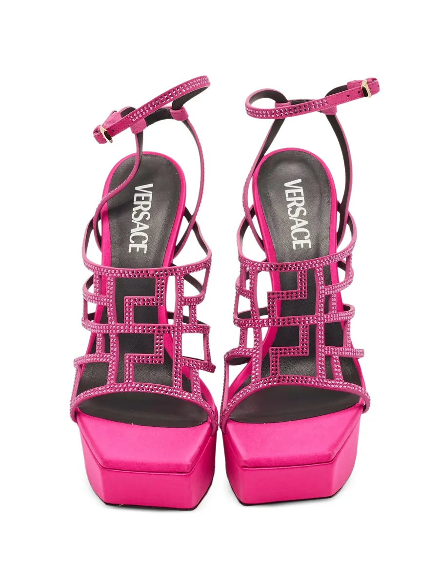 crystal-embellished platform sandals 7