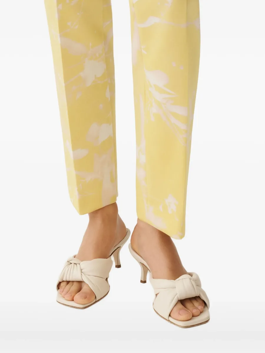 knot-detail leather sandals 8