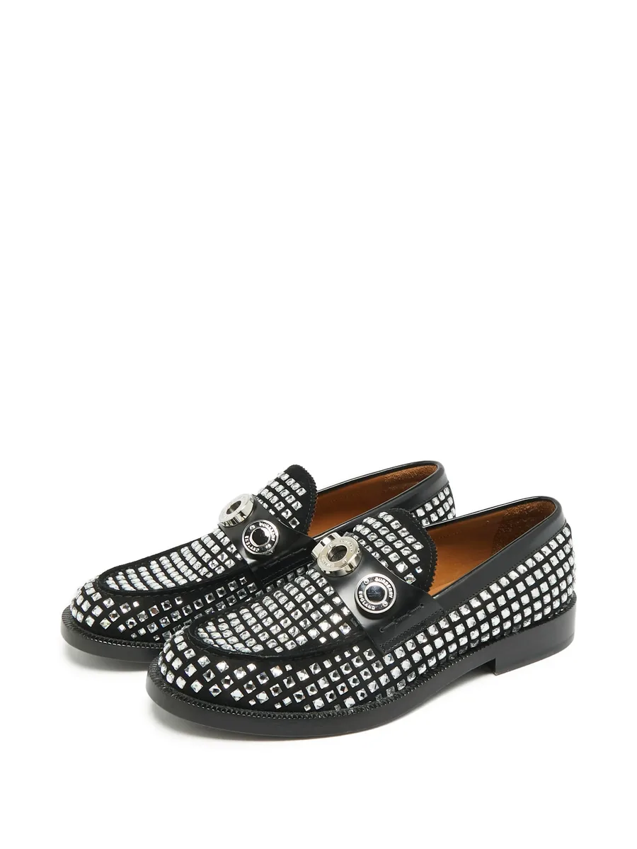 Broadbrook crystal-embellished loafers 5
