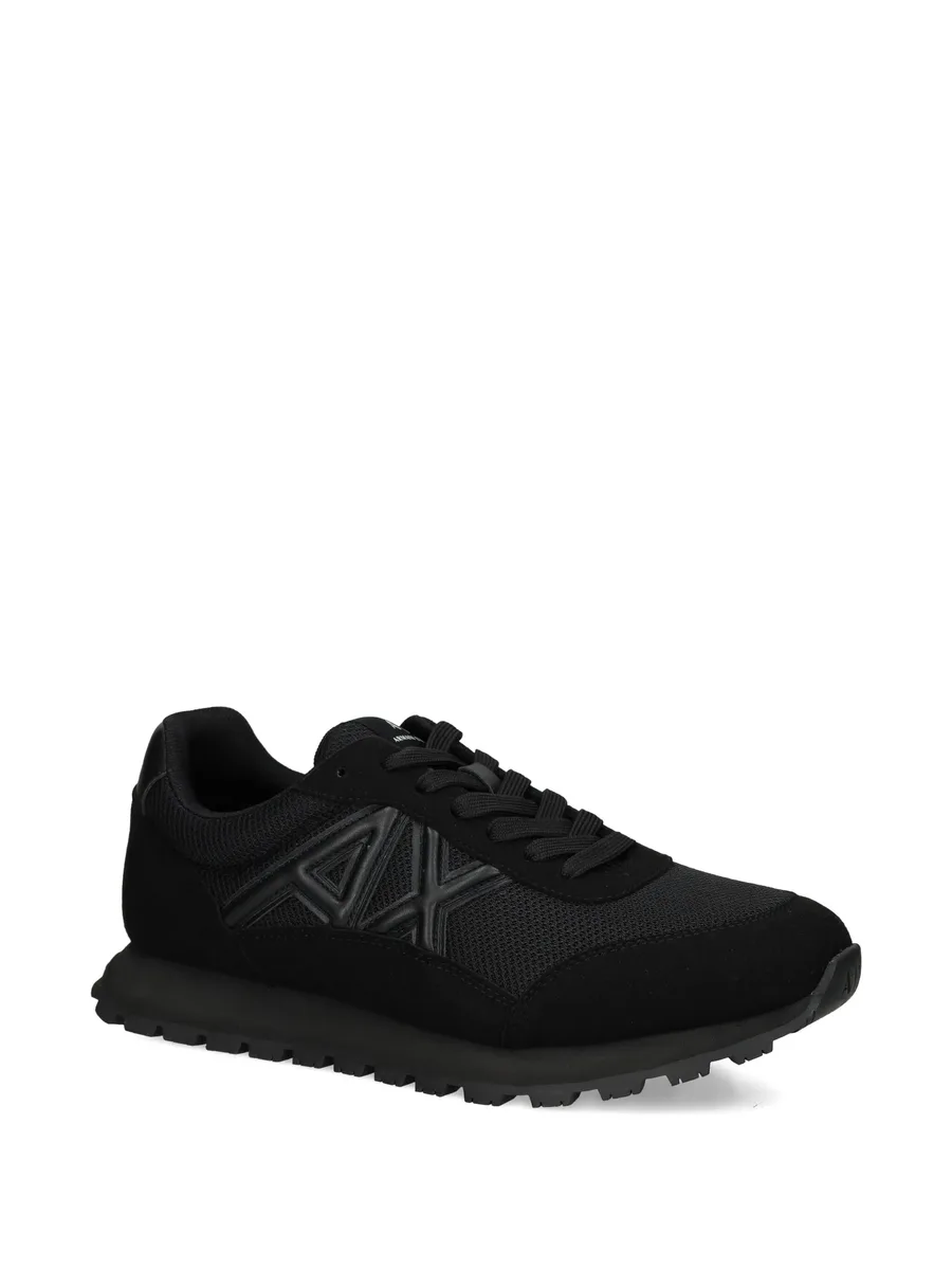 logo-detail mesh trainers 3