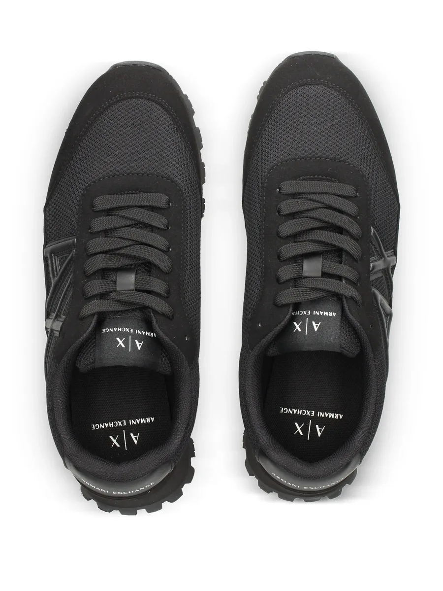 logo-detail mesh trainers 5