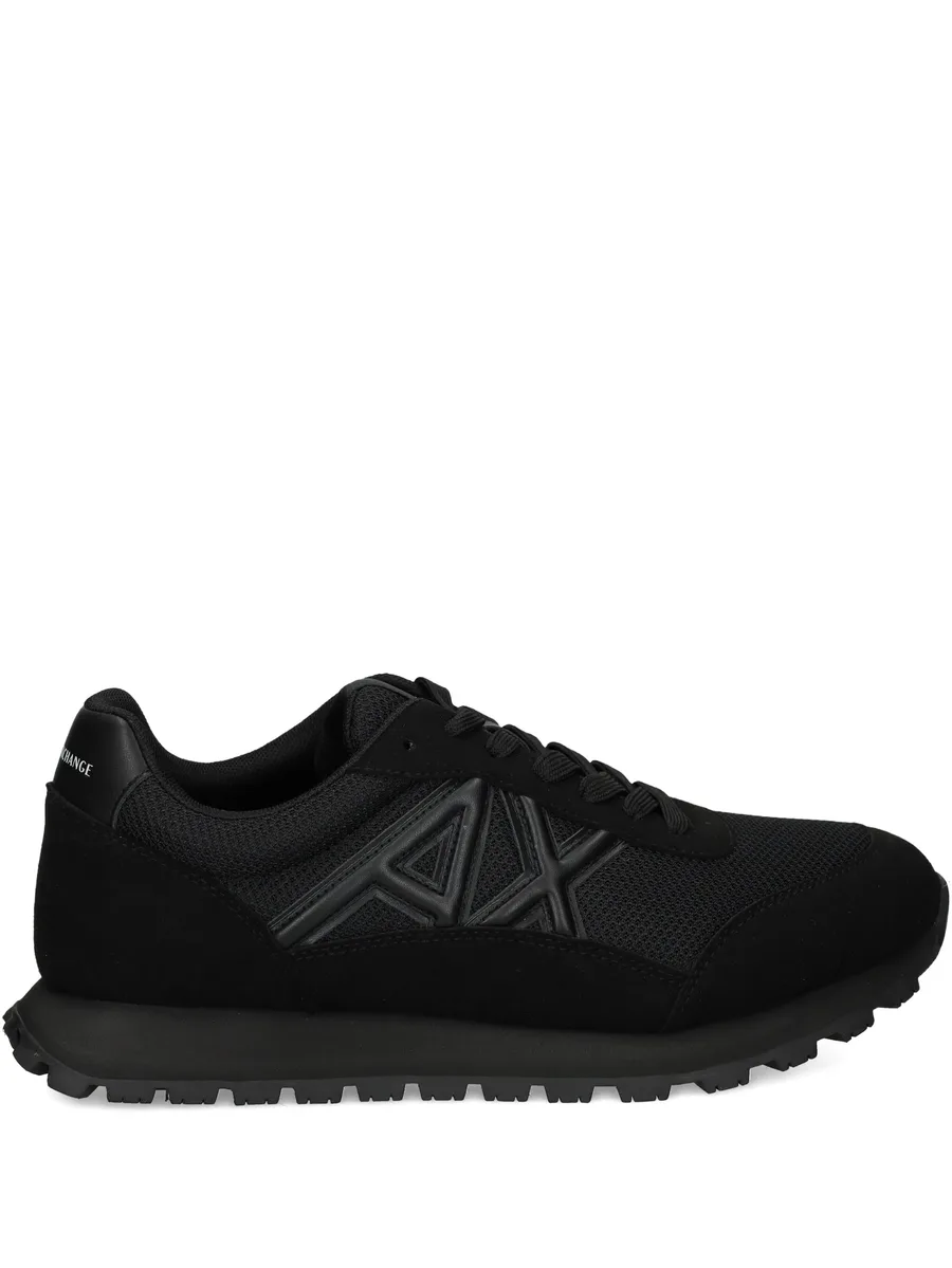 logo-detail mesh trainers 1