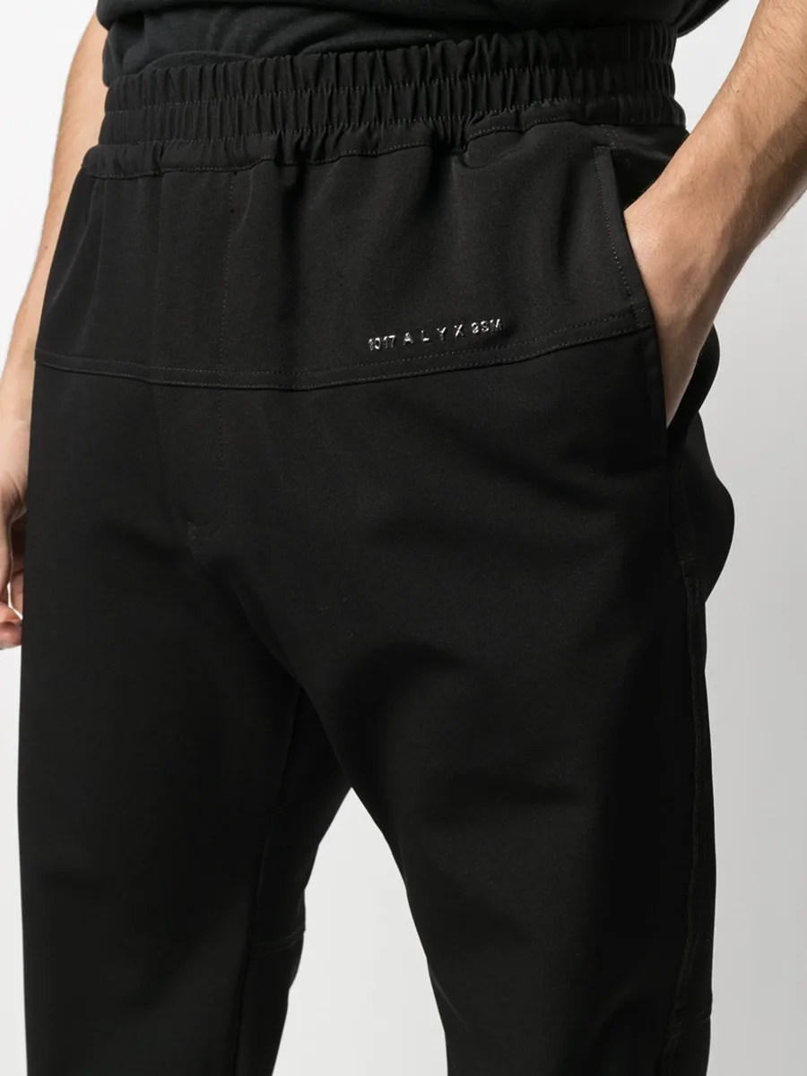 stripe panel trackpants 9