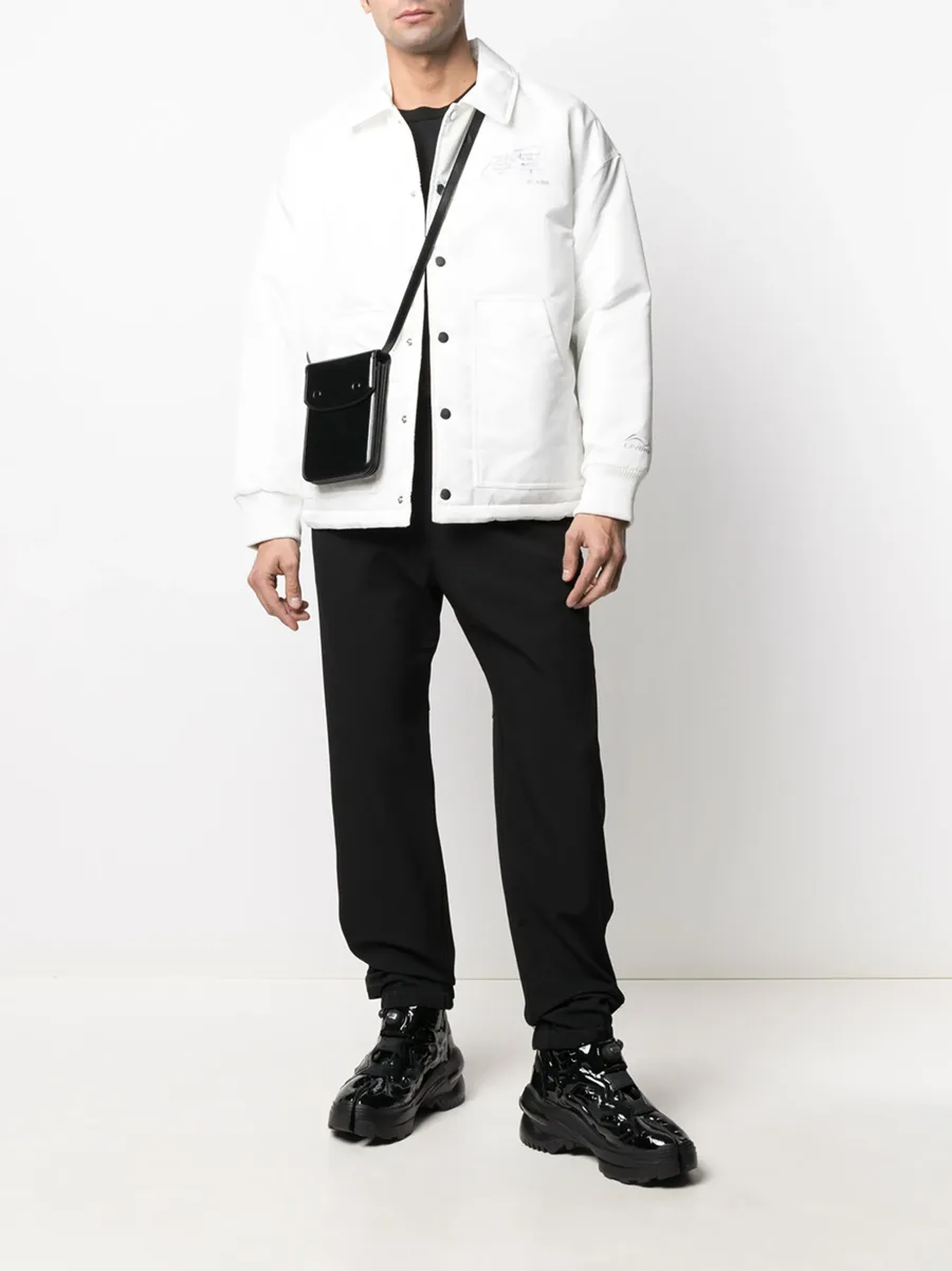 stripe panel trackpants 3