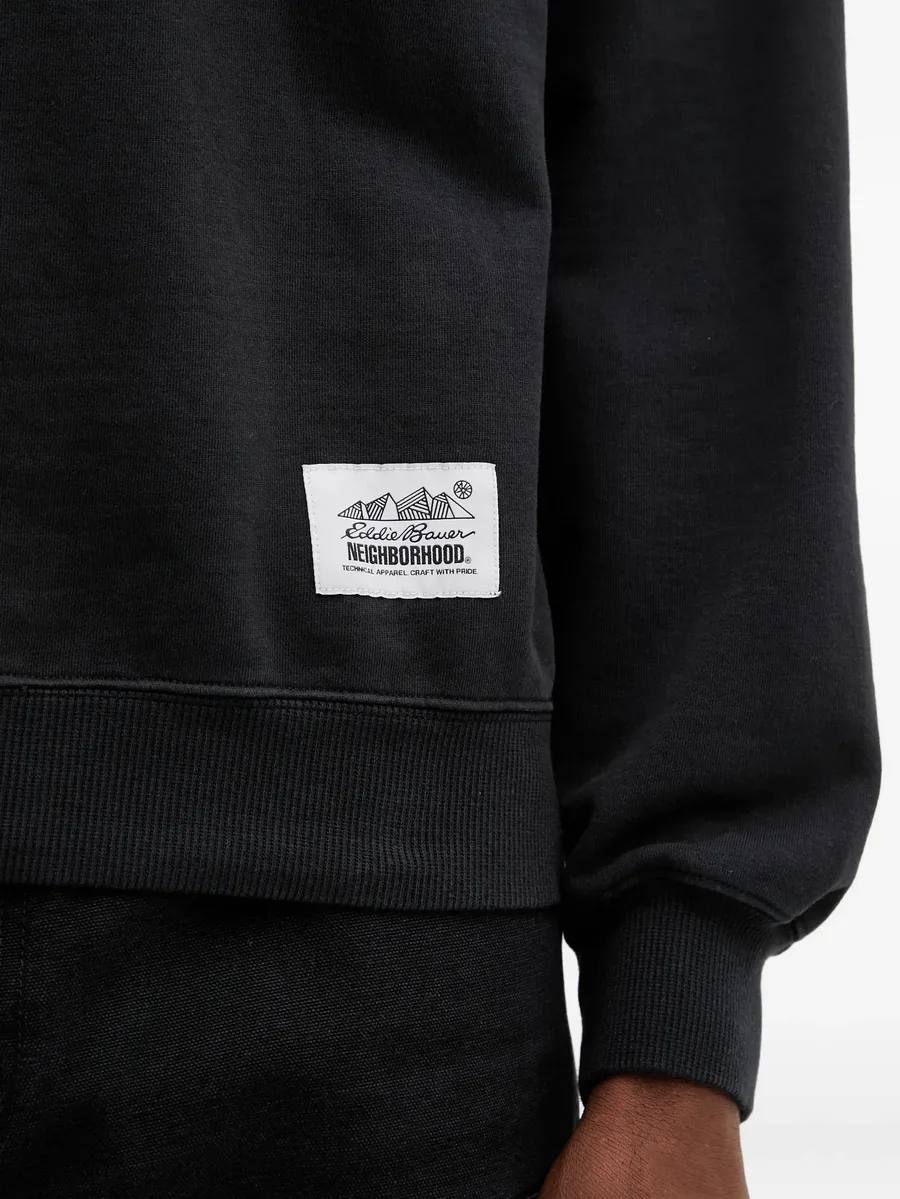 graphic crew-neck sweatshirt 9