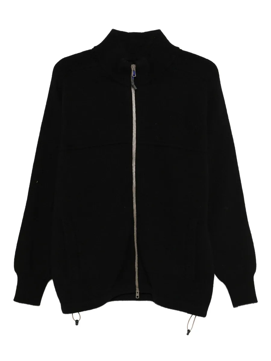 zip-up cardigan 1