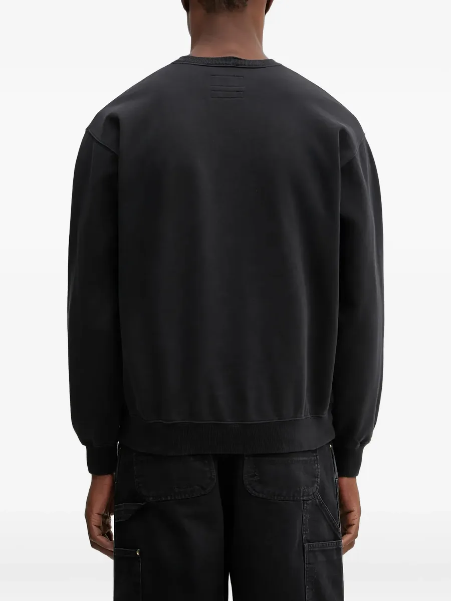 graphic crew-neck sweatshirt 7
