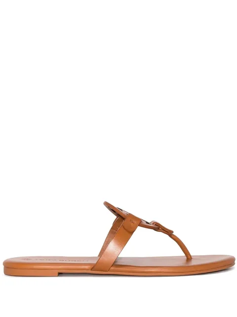 Miller Soft logo leather sandals