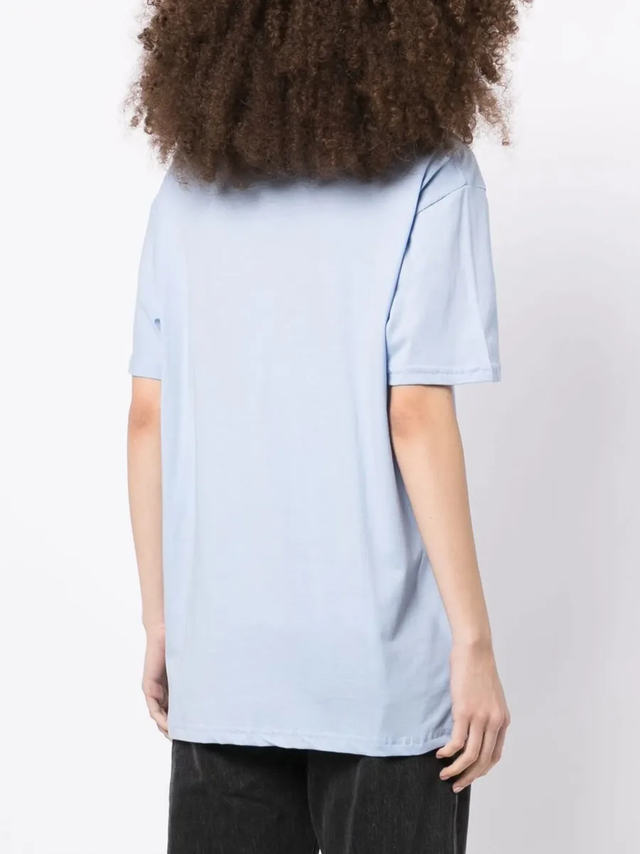 chest logo-print detail T-shirt 8