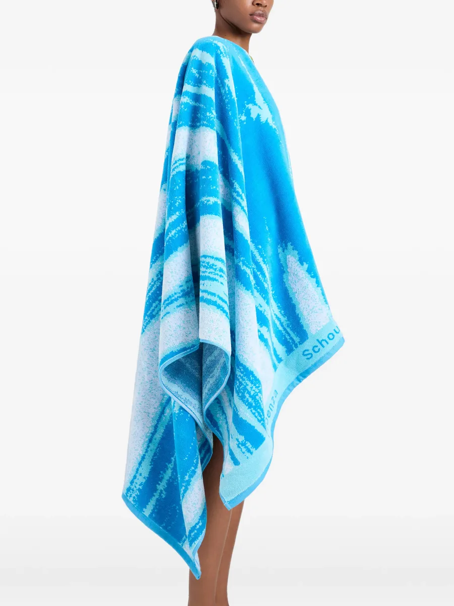 abstract-print towel 3