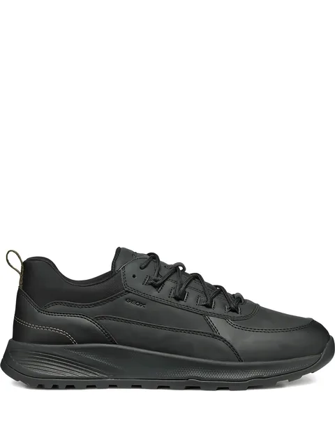 Terrestre leather lace-up sneakers