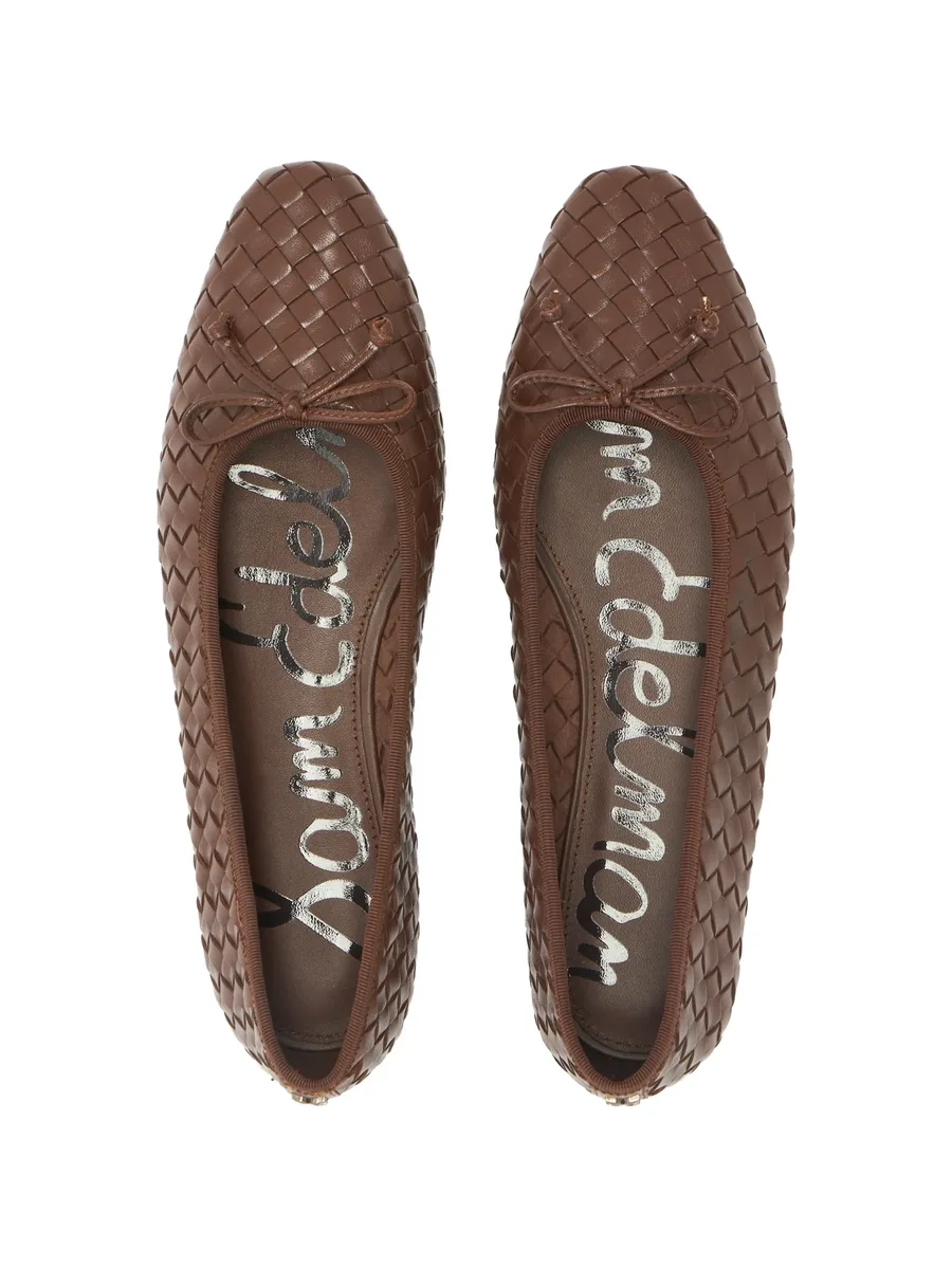 Ruthie woven-design ballet flats 4