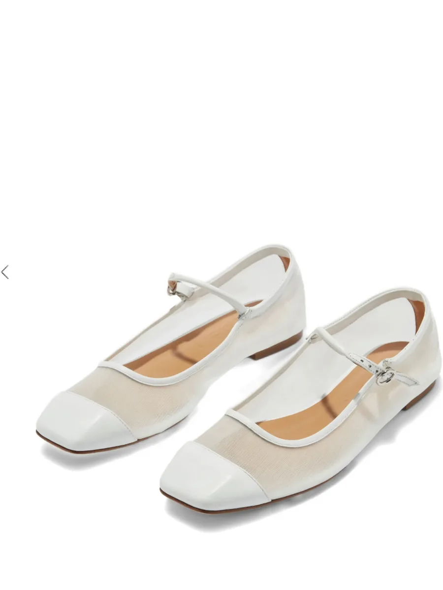 Uma Mesh ballerina flats 2