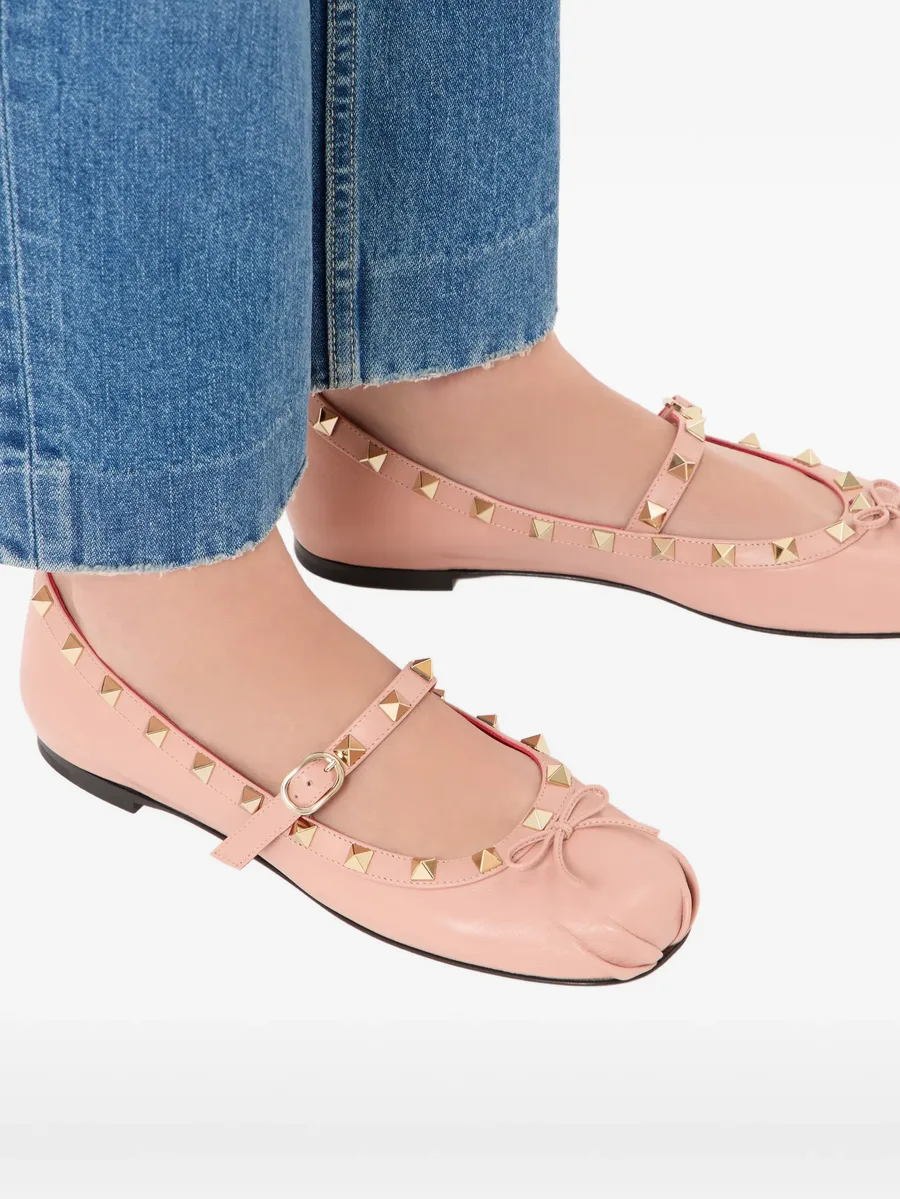 балетки Мэри Джейн с декором Rockstud 14