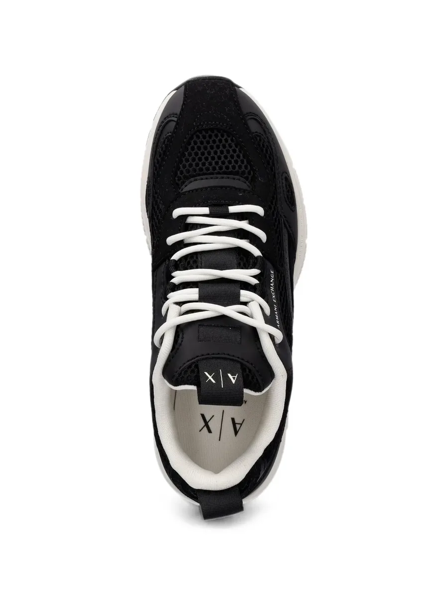 panelled mesh-insert sneakers 7
