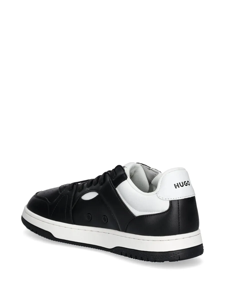 faux-leather sneakers 5