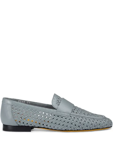leather loafers