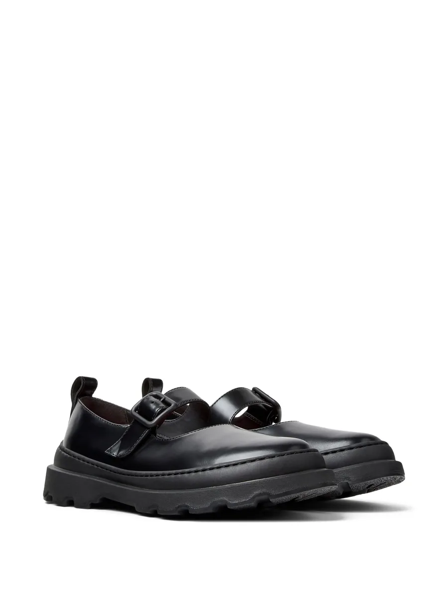 Brutus+ buckled leather loafers 4
