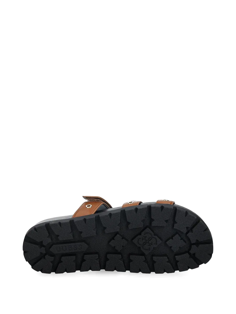 eyelet logo sandals 9