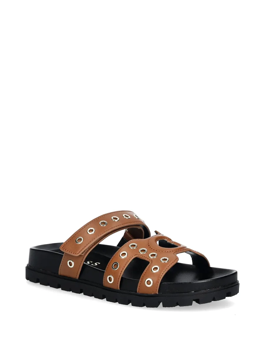 eyelet logo sandals 4