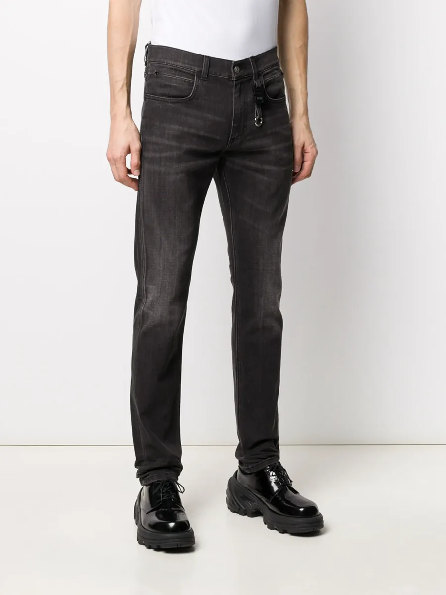 denim straight leg jeans 5