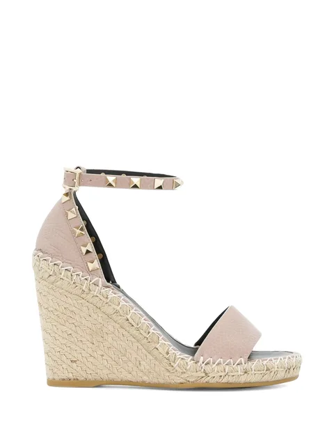 босоножки Double Rockstud 100 на танкетке