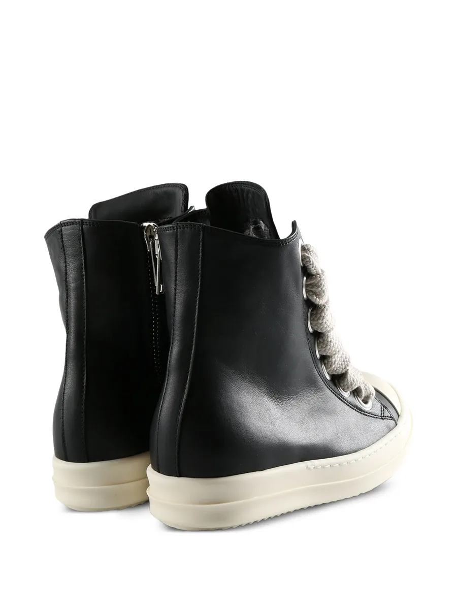 leather high-top sneakers 6