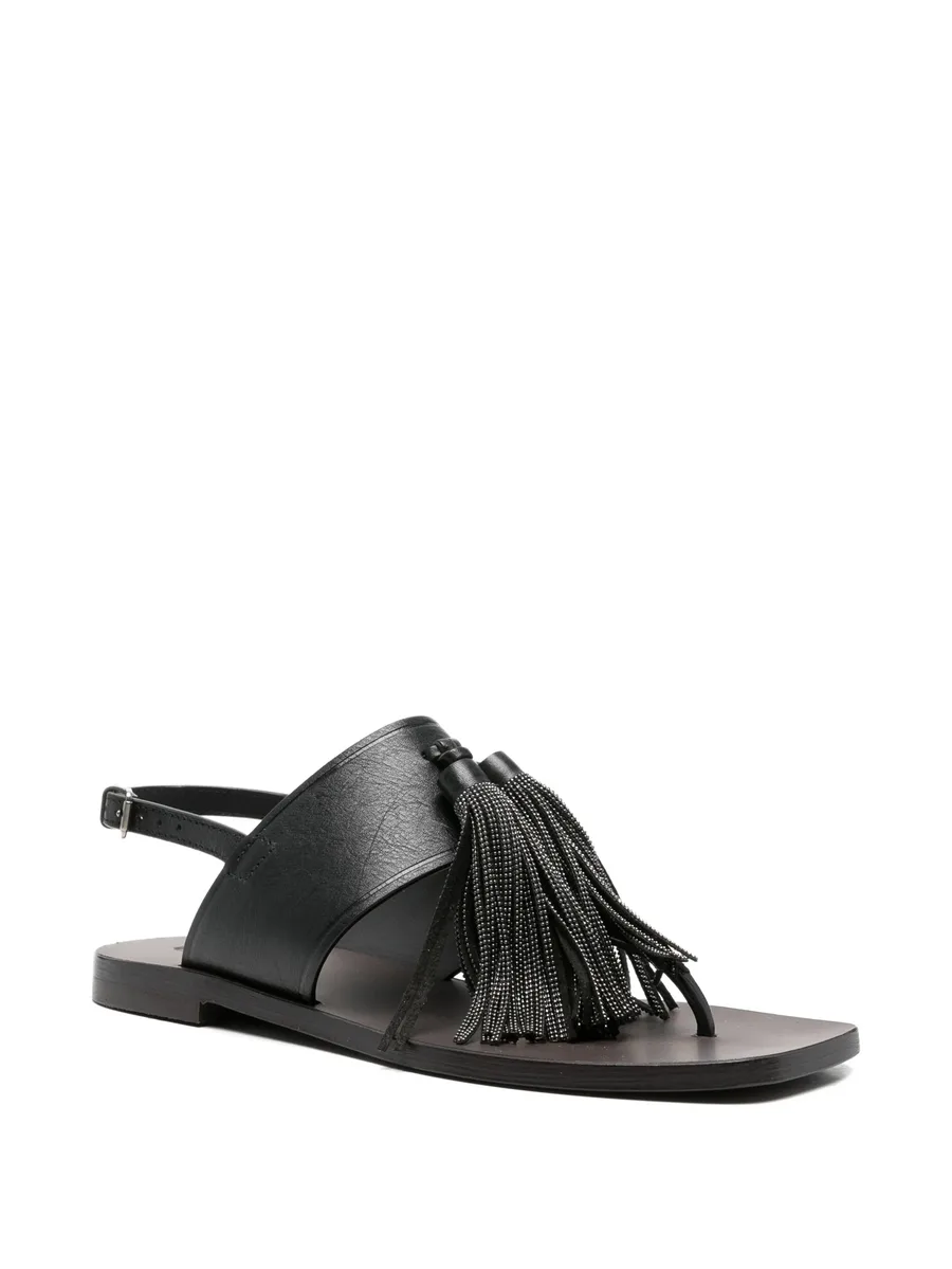 tassel-detail sandals 3