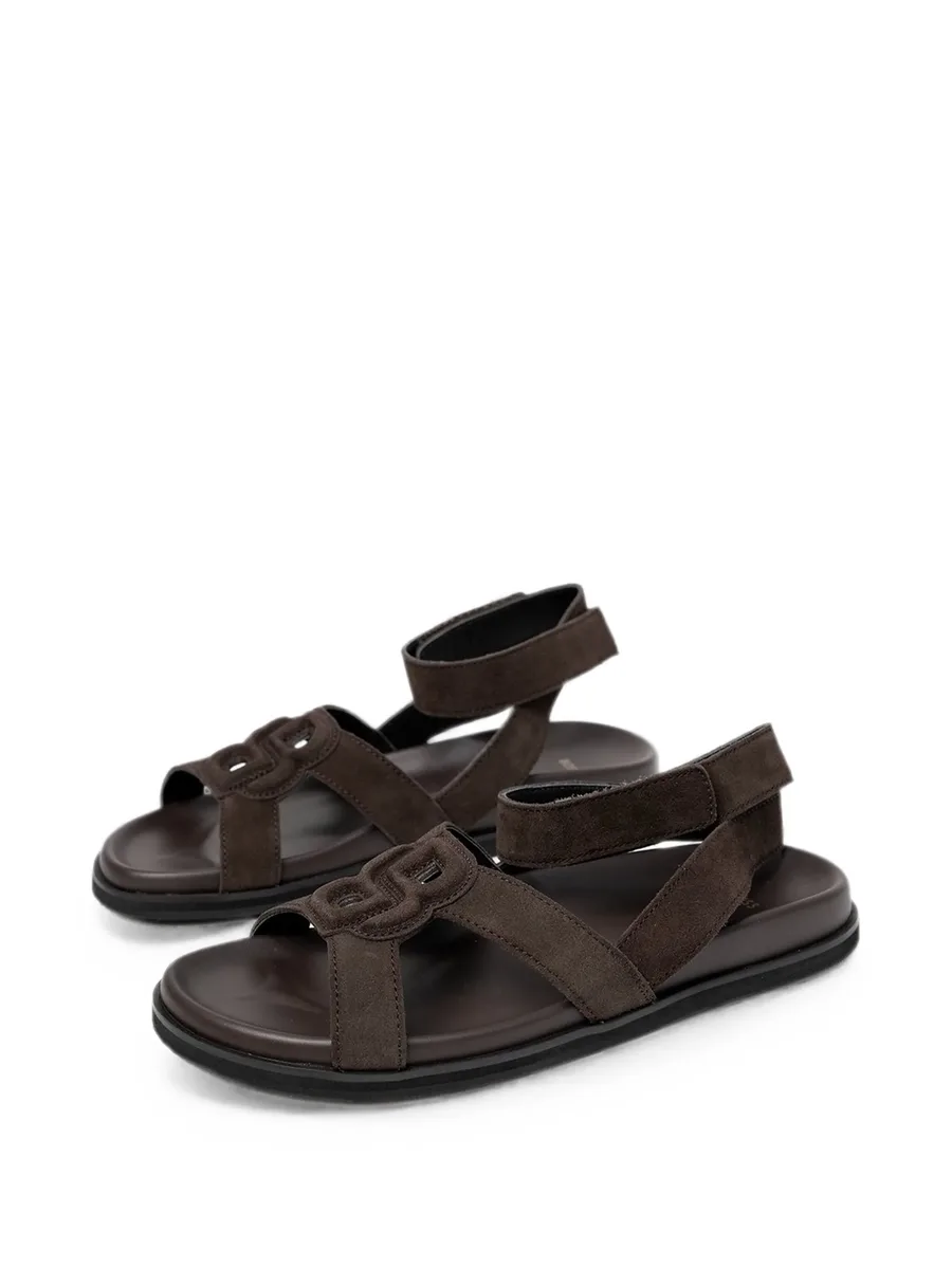 logo-patch touch-strap sandals 3
