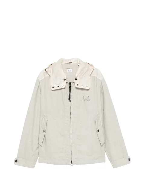 rafia-R mixed goggle jacket