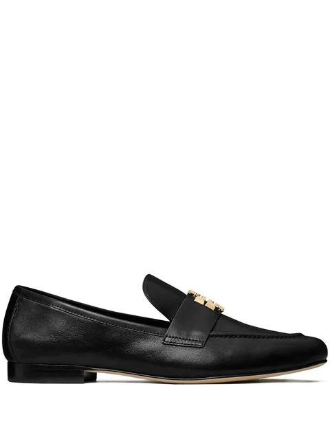 Eleanor logo-plaque loafers