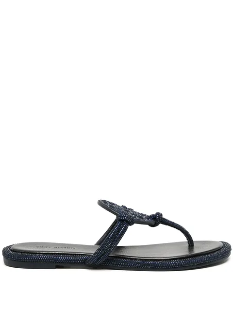 Miller Pavé crystal-embellished sandals