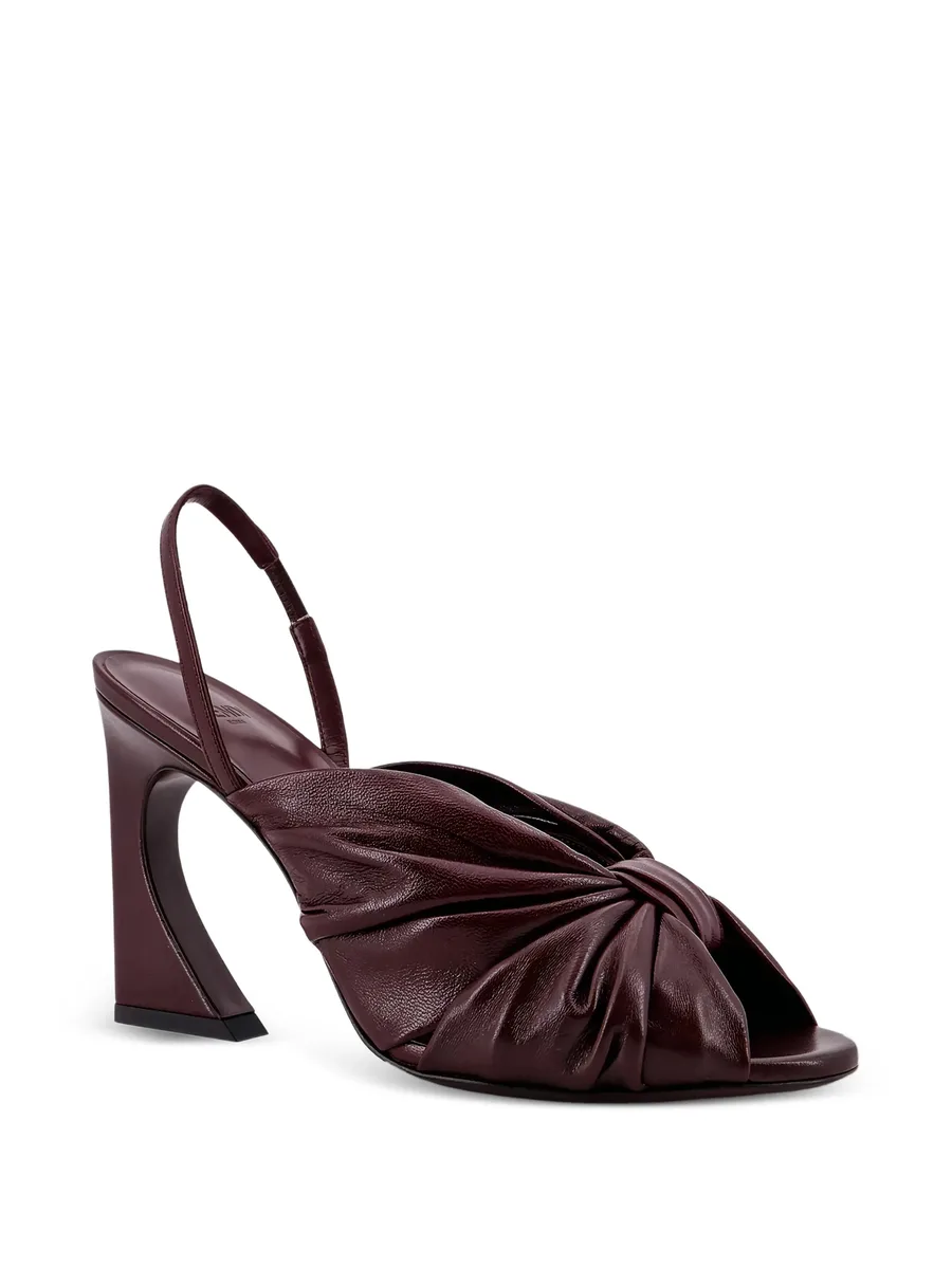 Arco twisted-design heeled pumps 4